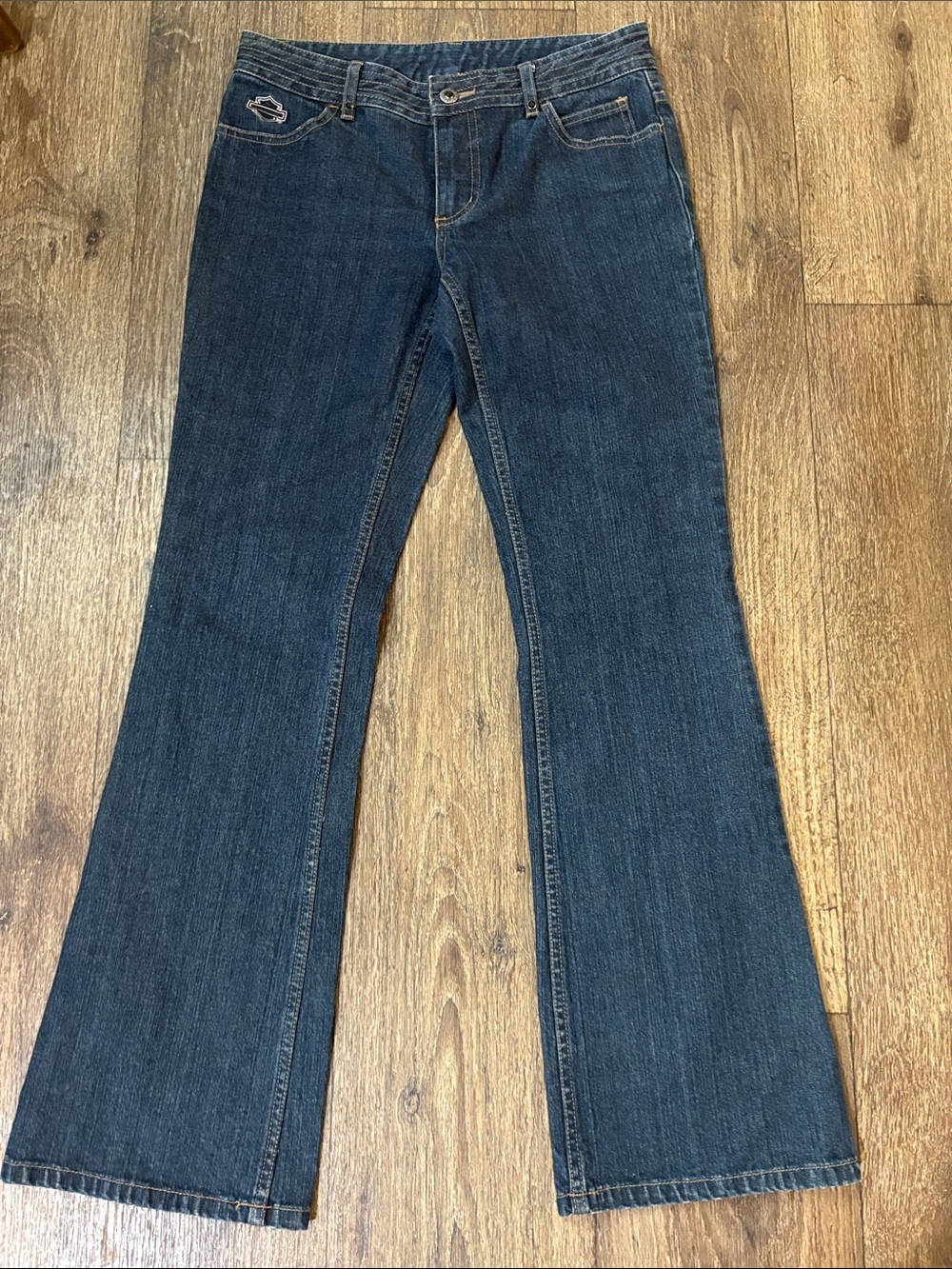 Women’s Harley Davidson Dark Blue Bootcut Jeans